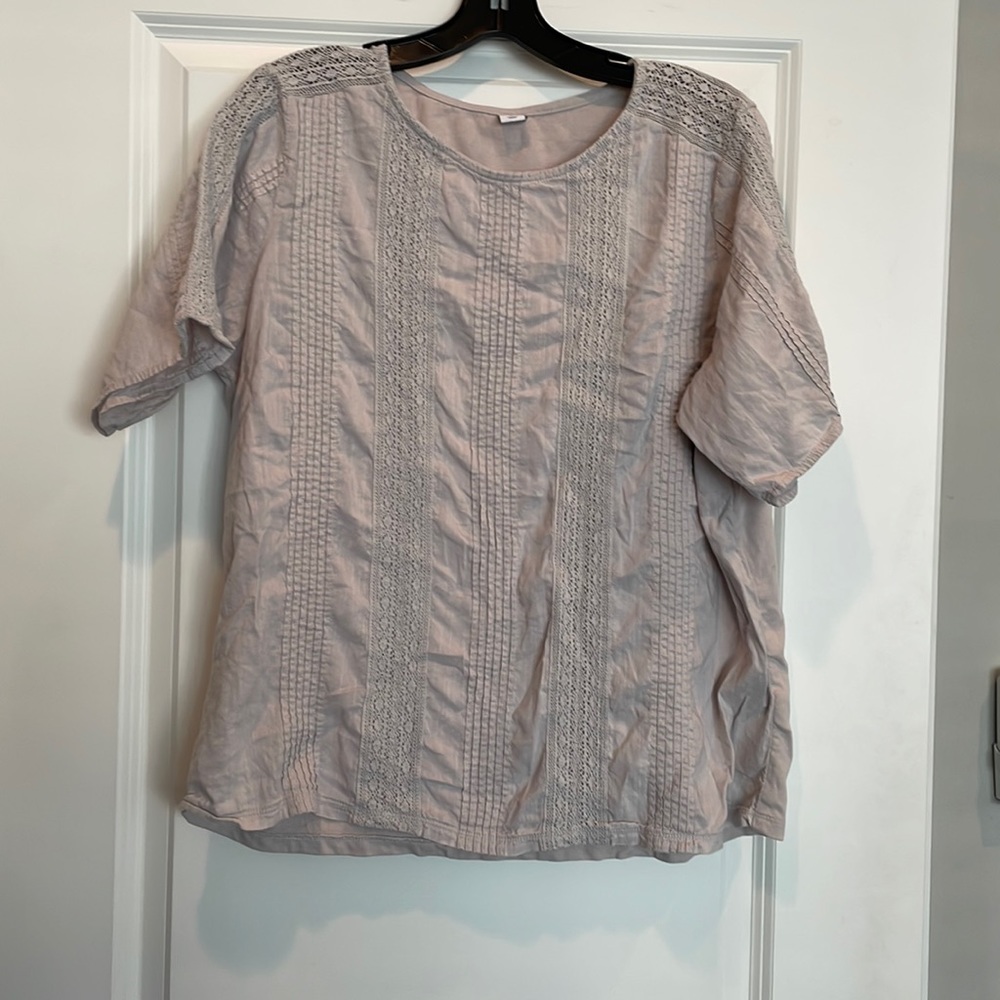 Old Navy Lace Shirt